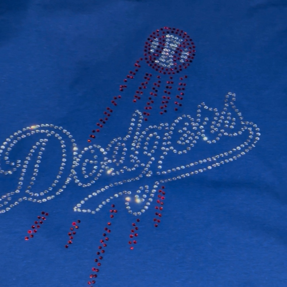Rhinestone dodger tshirt
